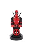 Cable Guys - Deadpool Plinth Marvel Gaming Accessories Holder & Phone Holder for Most Controller (Xbox, Play Station,...