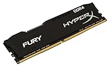 HyperX Fury, Memoria Ram de 8 GB (Ddr4, 2400 MHz, Cl15, Dimm Xmp, Hx424C15Fb2/8), 288-pin DIMM, 8 GB (1 x 8 GB), Negro