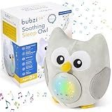 Sensor Activado por el llanto del Bebé Peluche para Bebé Búho Máquina de Ruido Blanco Luz quitamiedos Infantil...